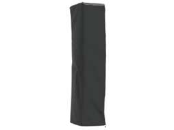Capa P/ Aquecedor Forma Pirã¢mide 58x58x228 Cm Oxford 420d Preto DKD HOME DECOR