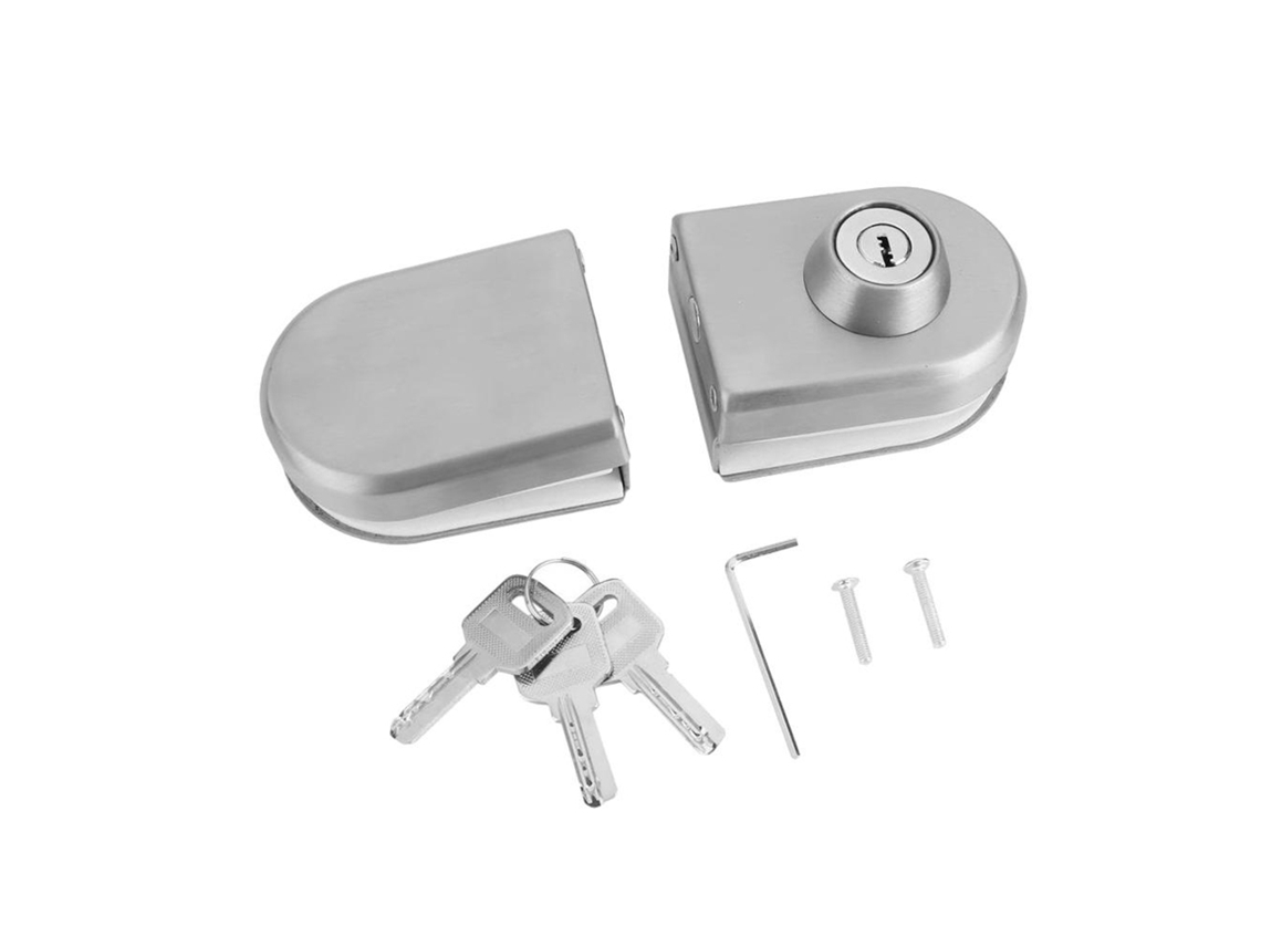 2026 Store cerradura de Porta de Vidro de Aço Inoxidável 10~12mm com Chaves para Casa Hotel Banheiro