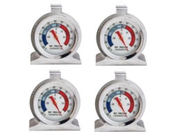 Lurelia Monitor De Temperatura Sem Fios, 4 Unidades, Para Frigorífico E Congelador, Alarme Sonoro