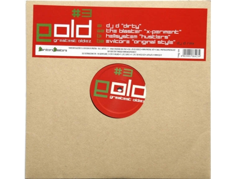Vinil Gold Greatest Oldiez 3 Hardcore Blasters