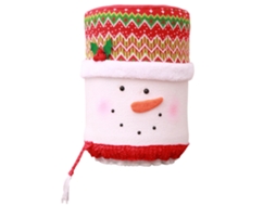Laxiscreed Proteção Natalícia Durável Para Torneira Com Boneco De Neve Reutilizável