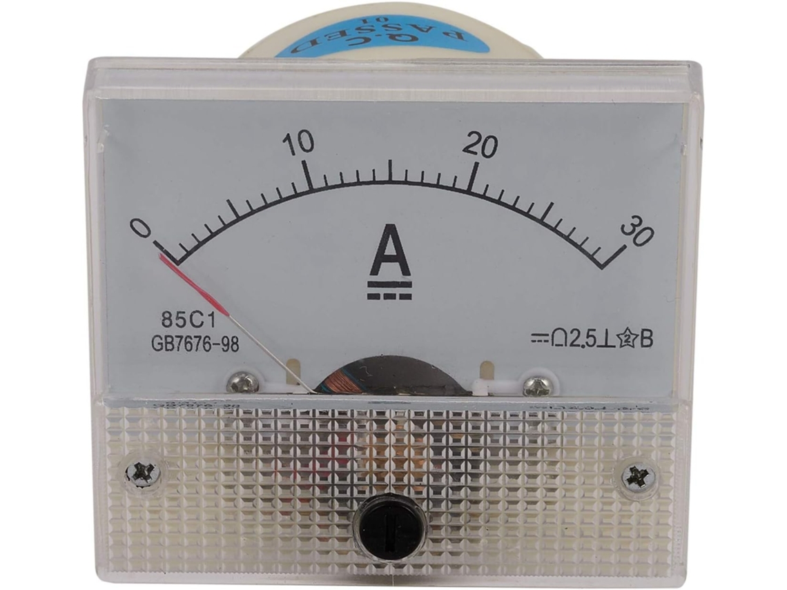 85c1-a Cc Amperímetro Analógico Medidor De 30 A