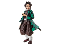 Demon Slayer Kimetsu No Yaiba Tanjiro Kamado Sh Figuarts Figura 14cm Tamashii Nations