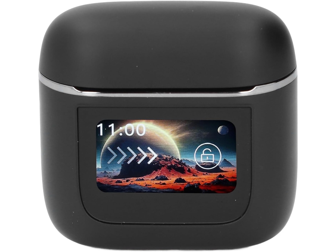 Fones De Ouvido Sem Fio Sxhlseller Hifi Com Cancelamento Ruído, Tela Sensível Ao Toque E Microfone Para Corrida Academia