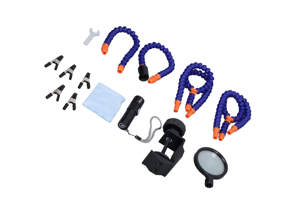 Third Hand Soldering Tool (usb Charging, Magnifier) Eoocoo