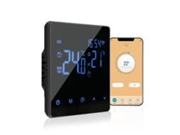2026 Store termostato Inteligente Wifi Controlador de Temperatura com Tela Tática Lcd Programável para Aquecimento Doméstico