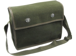 Bolsa CHABERLU Verde Militar com Alça Ajustável e 2 Compartimentos