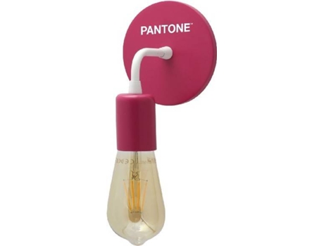 Candeeiro de Parede  HIO8681847183273 (Rosa e Branco - Metal, Madeira)