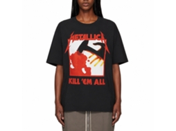 Metallica Kill' Em All Tracks T-shirt Unisex Adults Size:m
