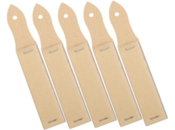 Conjunto De 5 Apontadores Lápis Lixa Para Desenho, Em Papel Cáqui,