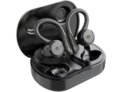 Auriculares Sem Fios Bluetooth Som Estéreo Estojo De Carregamento À Prova De Água Lurelia