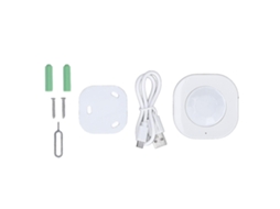 Detector De Movimento Inteligente Para Ambientes Internos, Monitoramento Remoto Em Tempo Real, Notificações De Alerta, Compatível Com Comandos De