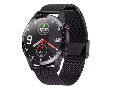 Relógio Desportivo LEMFO L13 (Bluetooth - Autonomia: 4 dias - Preto)