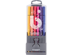 Caneta Fineliner BRUYNZEEL SAKURA 60241012 Multicor