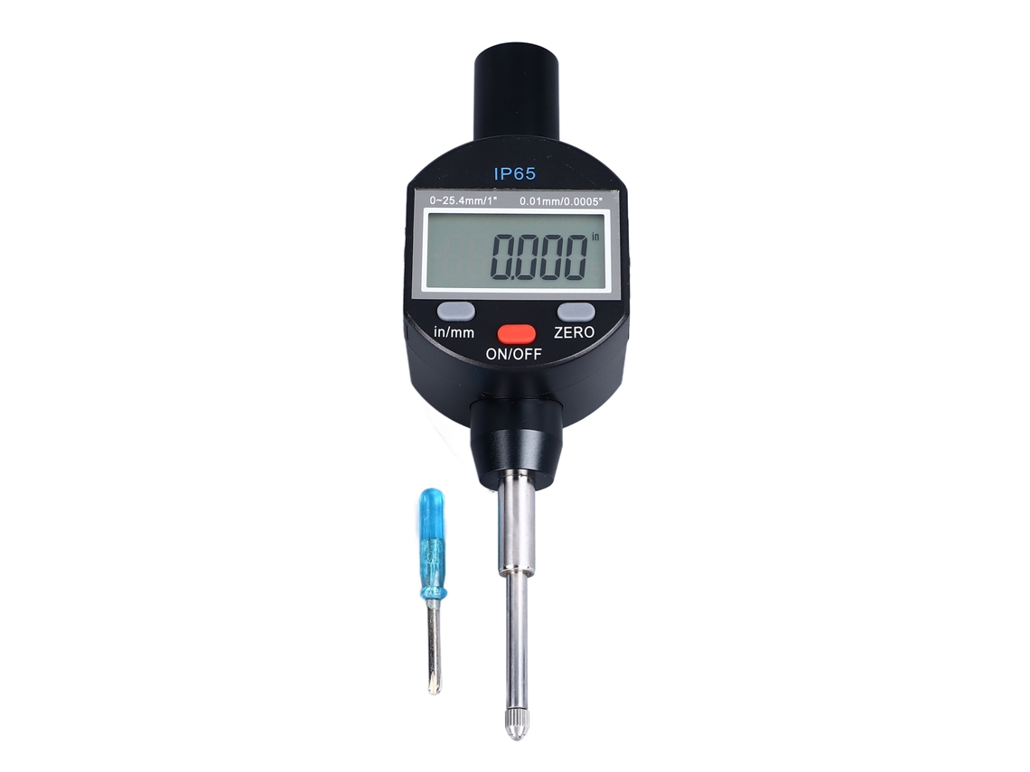 Laxiscreed Indicador Digital De Medição Com Alta Precisão 0,01mm E Resistente À Água Ip65
