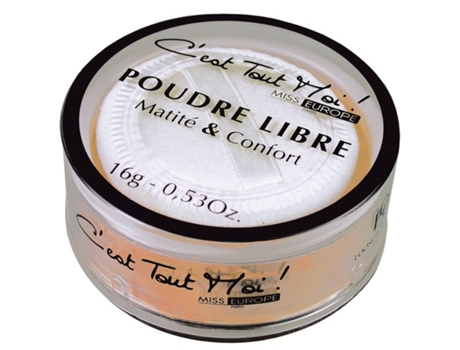 Miss Europe Pó Solto N°3 Escuro 16g Miss Europe Paris