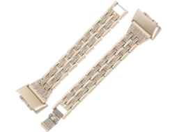 2 Pulseiras Femininas Com Strass Para Relógio Smartwatch, Pulseira De