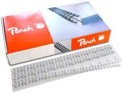 Argolas para Encadernação PEACH Pack 100 (A4 - Máx. 70 Folhas)