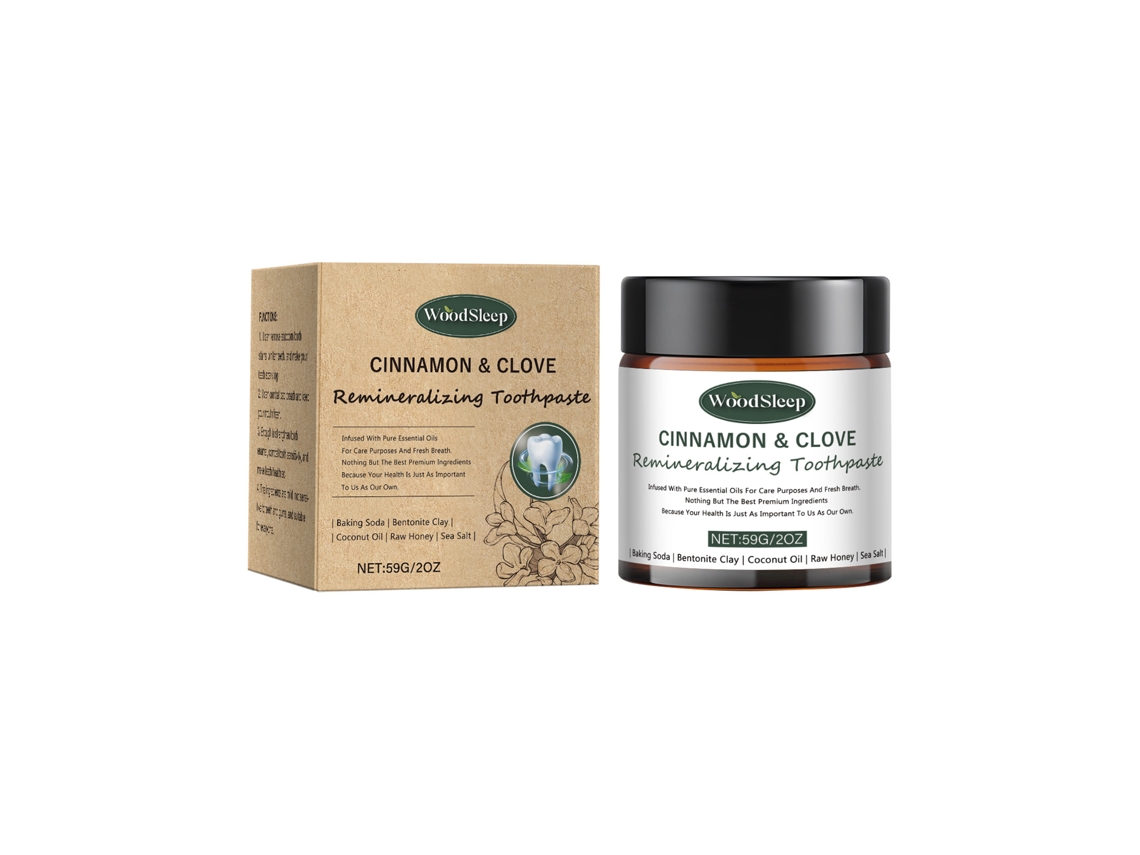 Pasta de Dentes Bentonita Sabor Refrescante