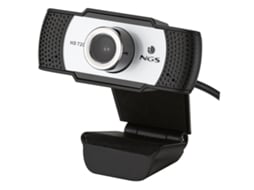 Webcam NGS Xpresscam 720 (720P HD - Microfone Incorporado)
