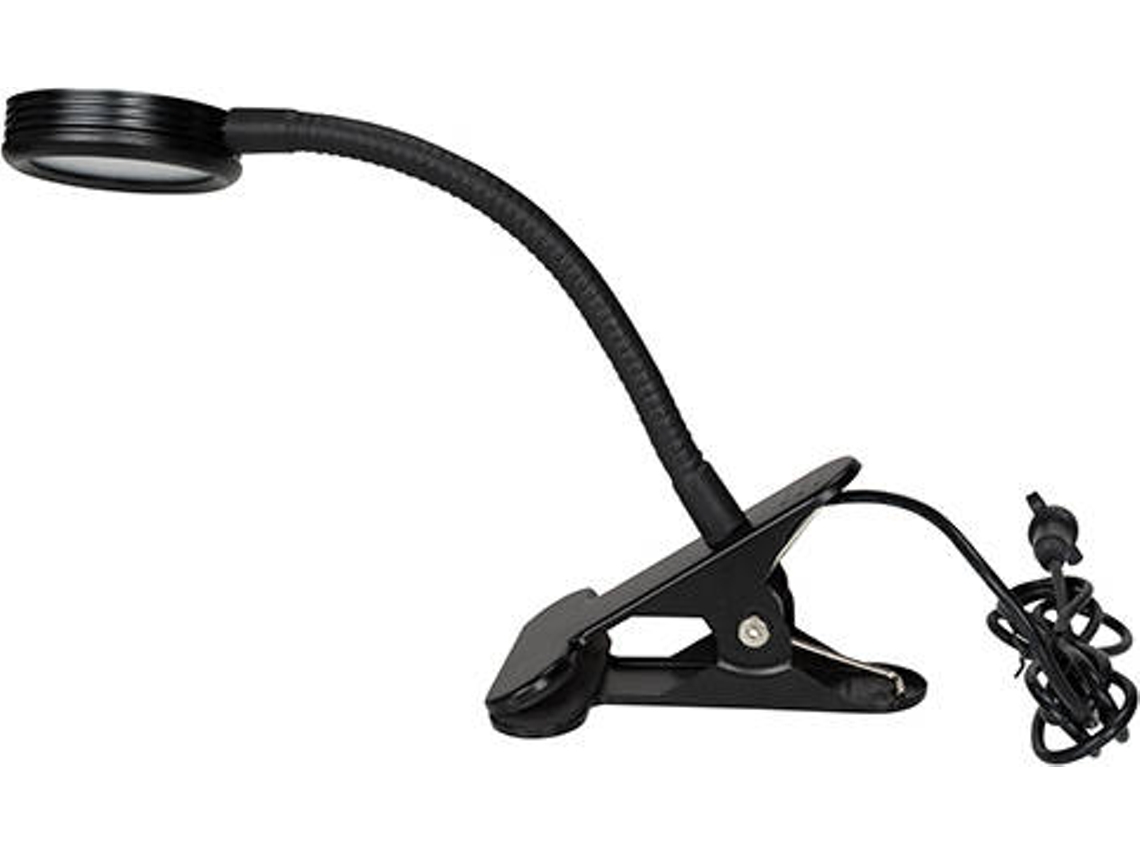 Candeeiro c/ clip SECURIT Preto