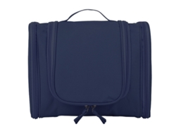 Bolsa De Viagem Unissexo Suspensa Higiene Pessoal Organizadores Capacidade Impermeável Leve Azul (9.44x4.13x7.87inches/9.44x4.13x20cm)