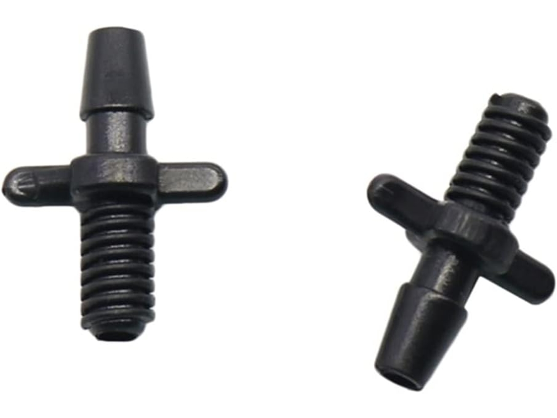 Pacote com 50 Conexões de Mangueira Farpa 3/5 Mm para Jardim, Água Agrícola, S/MARCA
