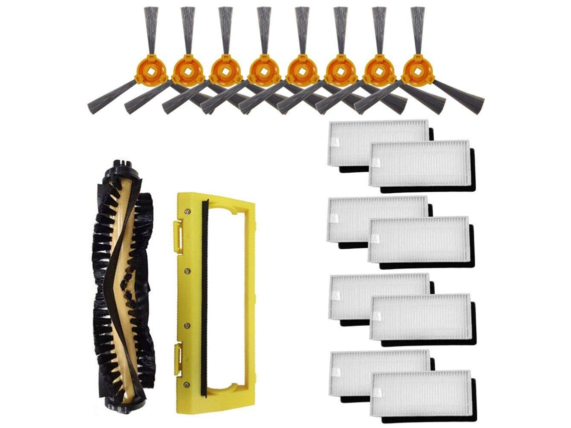 Peças de reposição para ecovacs deebot n79 n79s dn620 dn621 dn622 kit acessório aspirador robô incluindo escova principal, filtro,