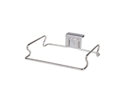 Porta bolsas de lixo de aço inox, para pendurar em portas de armários, com S/MARCA