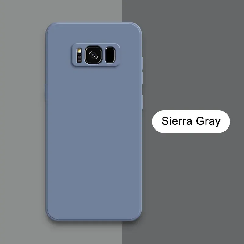 (samsung Note 9, Cinza) Capa De Silicone Líquido Para Celular Samsung, Capa Traseira Macia E Resistente A Impactos.