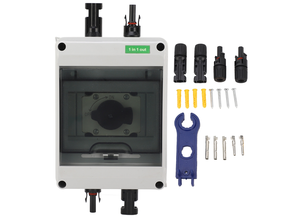 Interruptor de Desconexão DC Solar 1000V 32A com Contatos de Prata IP66 S/MARCA