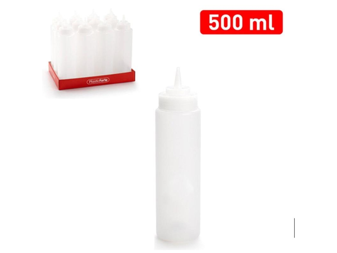 Botella biberon salsas 0,5 litros