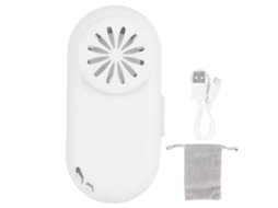 Ventilador De Máscara Facial Laxiscreed, Clip-on, Silencioso E Portátil, Com Carregamento Usb Para Uso Externo