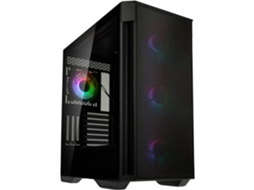 Caixa para Pc de Torre Média E-Atx com Painel de Vidro KOLINK Observatory Z Mesh Rgb