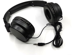 Fones De Ouvido Leves E Supra Auriculares Compatíveis Com Laptops Mp3 Players, Construção Em Abs, Ideais Para Viagens E