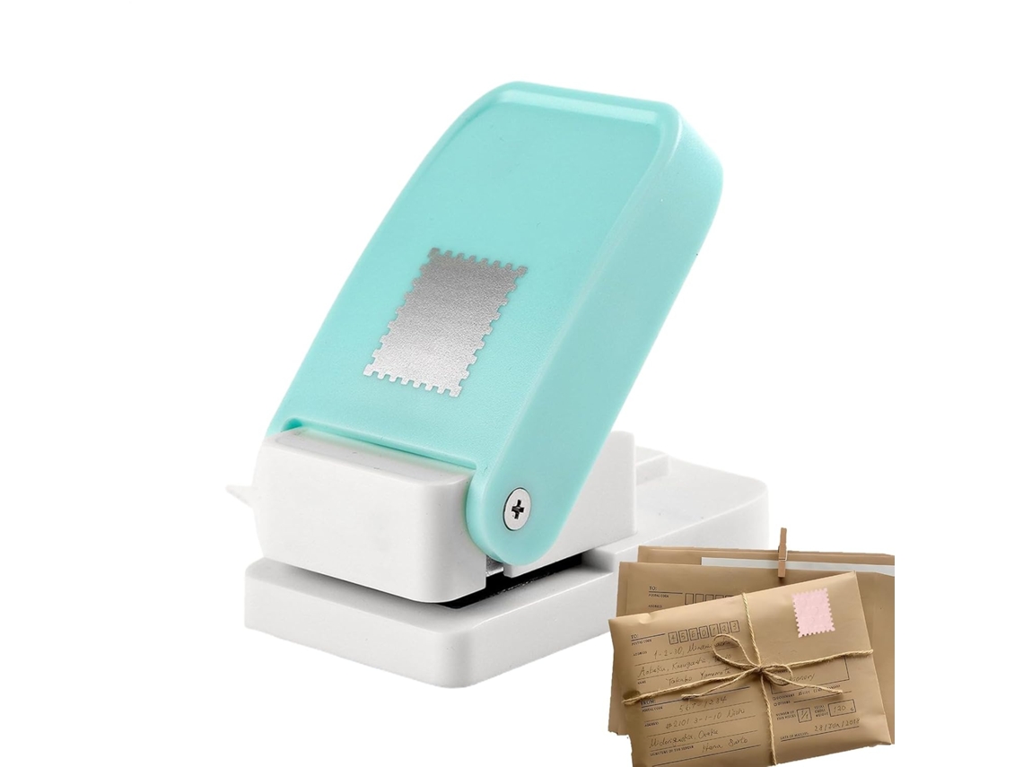 Perfurador De Papel Em Formato De Selo- Materiais Para Scrapbooking Diy Formas Quadradas E Retangulares- De