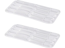 Adesivos De Gel Invisíveis Para Calcanhar, 2 Conjuntos, Antidesgaste