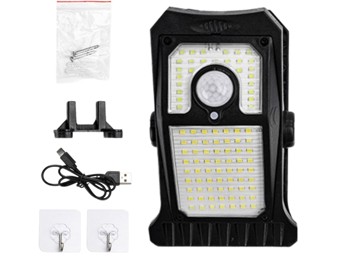 Luz Solar Externa, Para Parede Externa, Para Entrada E Jardim