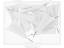 Tachinhas de metal com design Avião, caixa com 1 unidade, duráveis e decorativas para paredes de atividades de cortiça.