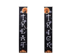 1 Par De Banner De Porta De Halloween Para Presentes De Halloween Allinless