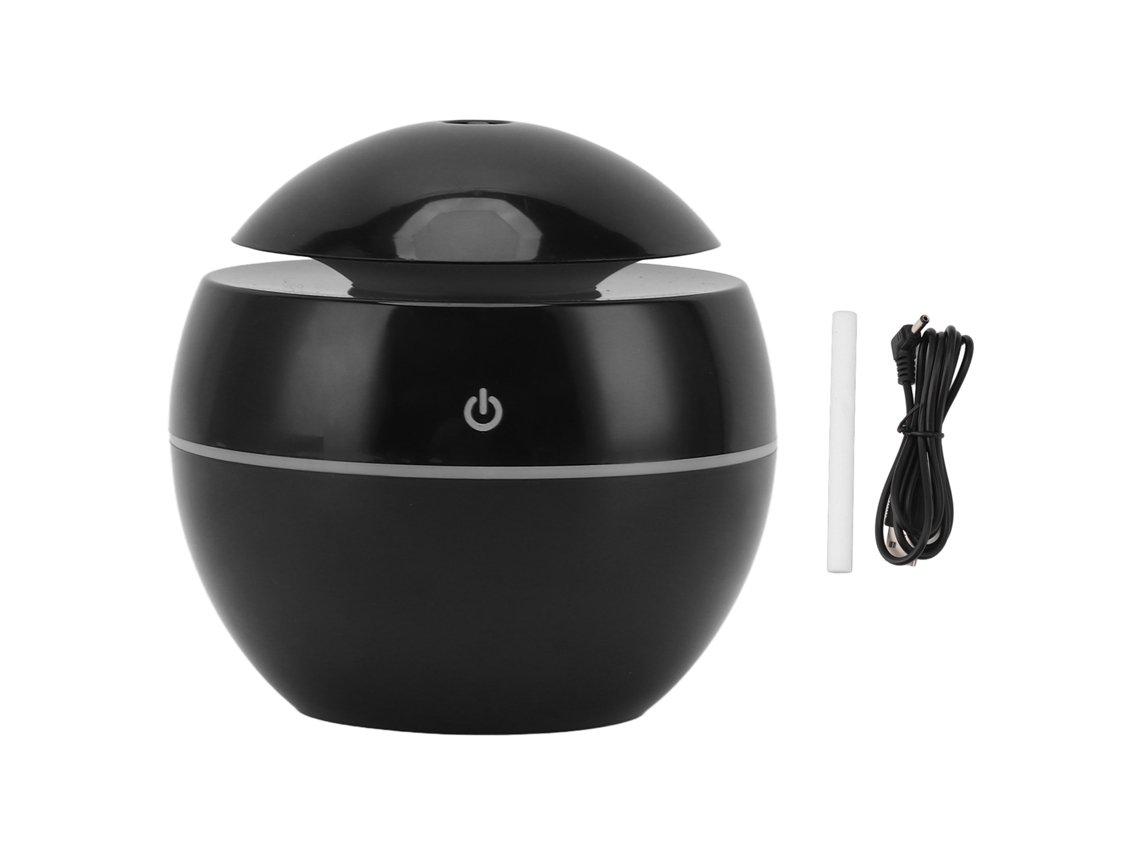 Difusor de Aroma 130ml Usb Multifuncional Mini Redondo Desktop Humidificador