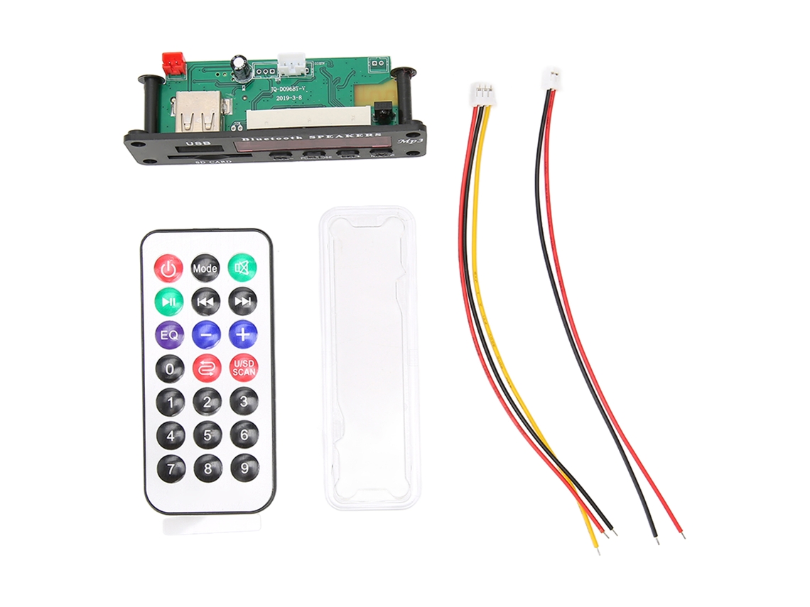 Aetheria placa Decodificadora Bluetooth com Cartão Usb Fm Display Led Suporta Mp3 Wma Módulo Sem Fio