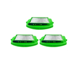Substituição de Filtro Hepa 3 Peças para Peças de Limpeza Rowenta Ro535301