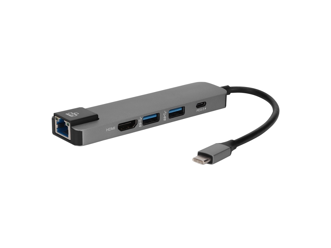 Adaptador Multifuncional LAXISCREED 4k Hdmi Usb 3.0