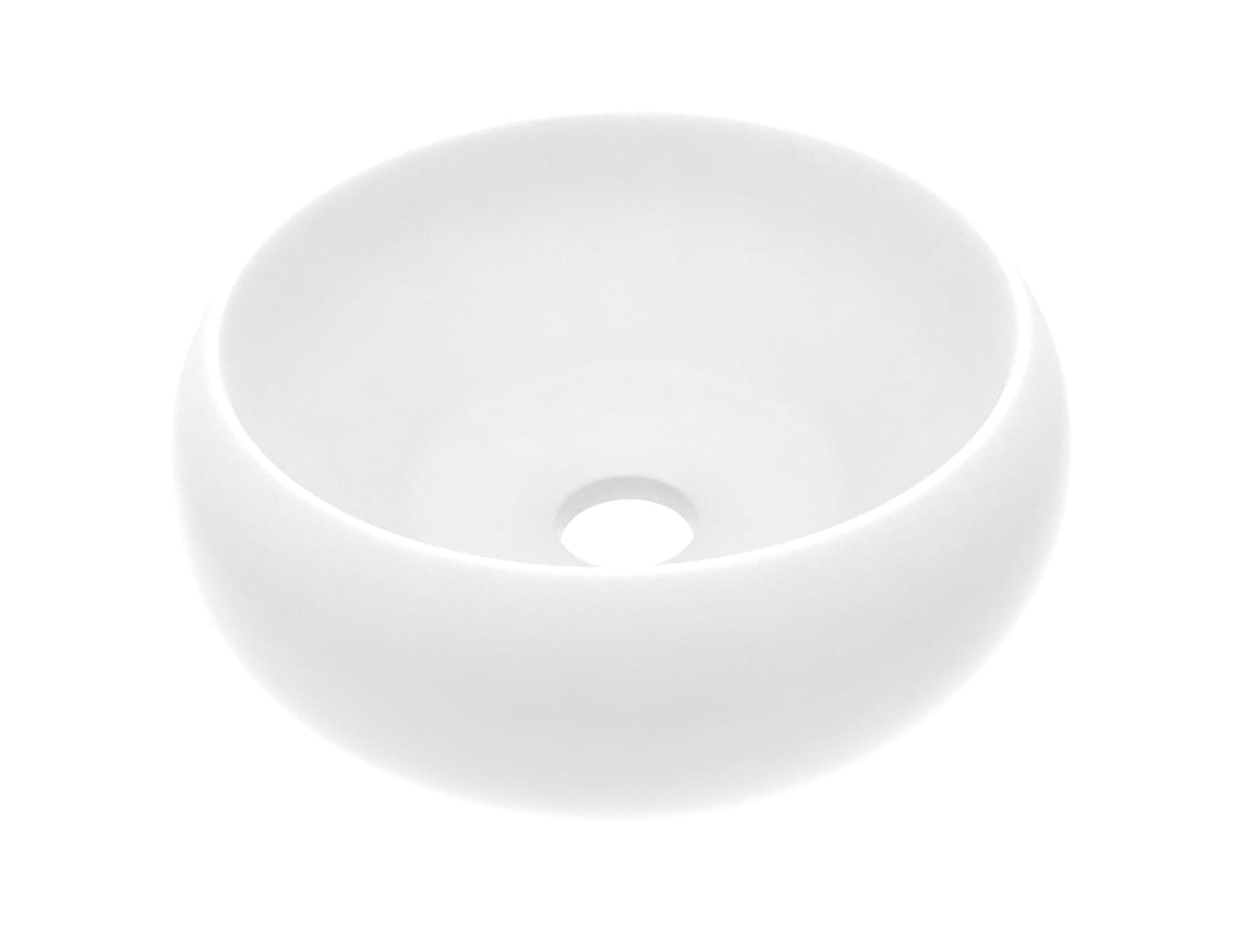 Luxury Basin, Luxury Basins Vidaxl Branco Cerâmica (n/a)