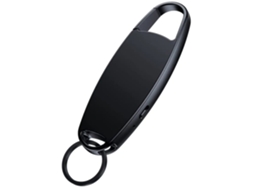 Gravador de Voz Digital de 16 Gb com Capacidade de Gravação de 187 Horas e Bateria de 25 Horas Preto