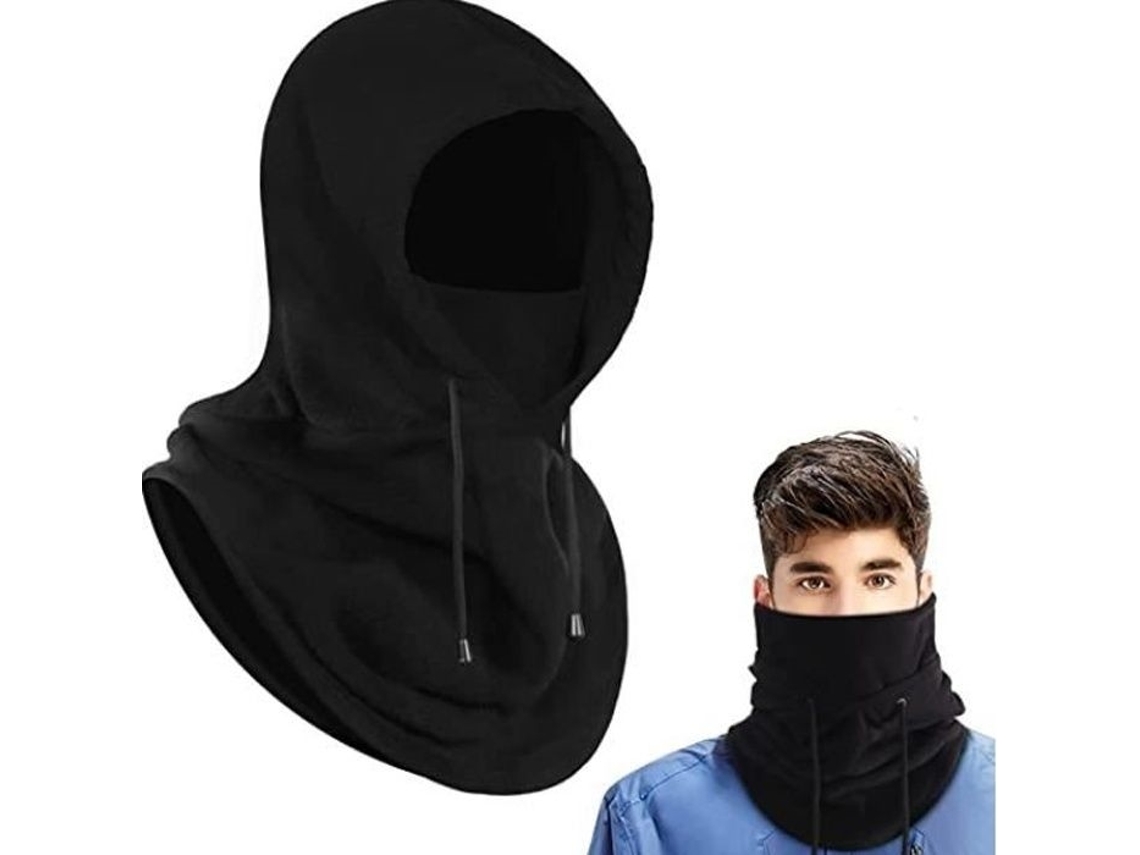 Balaclava Não Especificado Inverno Unissex Branco À Prova de Vento BRILVIBERA