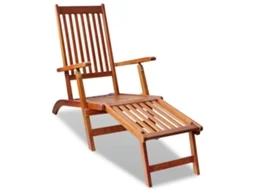 Sun Lounger, Sun Loungers Vidaxl Marrom Madeira (n/a)