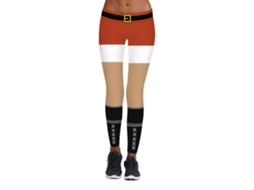 Laxiscreed Leggings Femininas Elásticas E Estampadas Para Yoga, Corrida Ou Fitness, Tamanho P/m