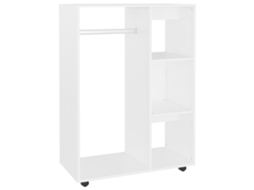 Conjunto 1 Wardrobe, Wardrobes Vidaxl Branco Madeira Processada (n/a)